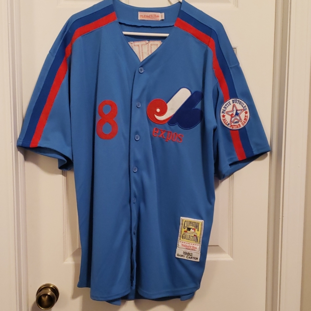 Gary Carter Montreal Expos 1982 All-Star Jersey